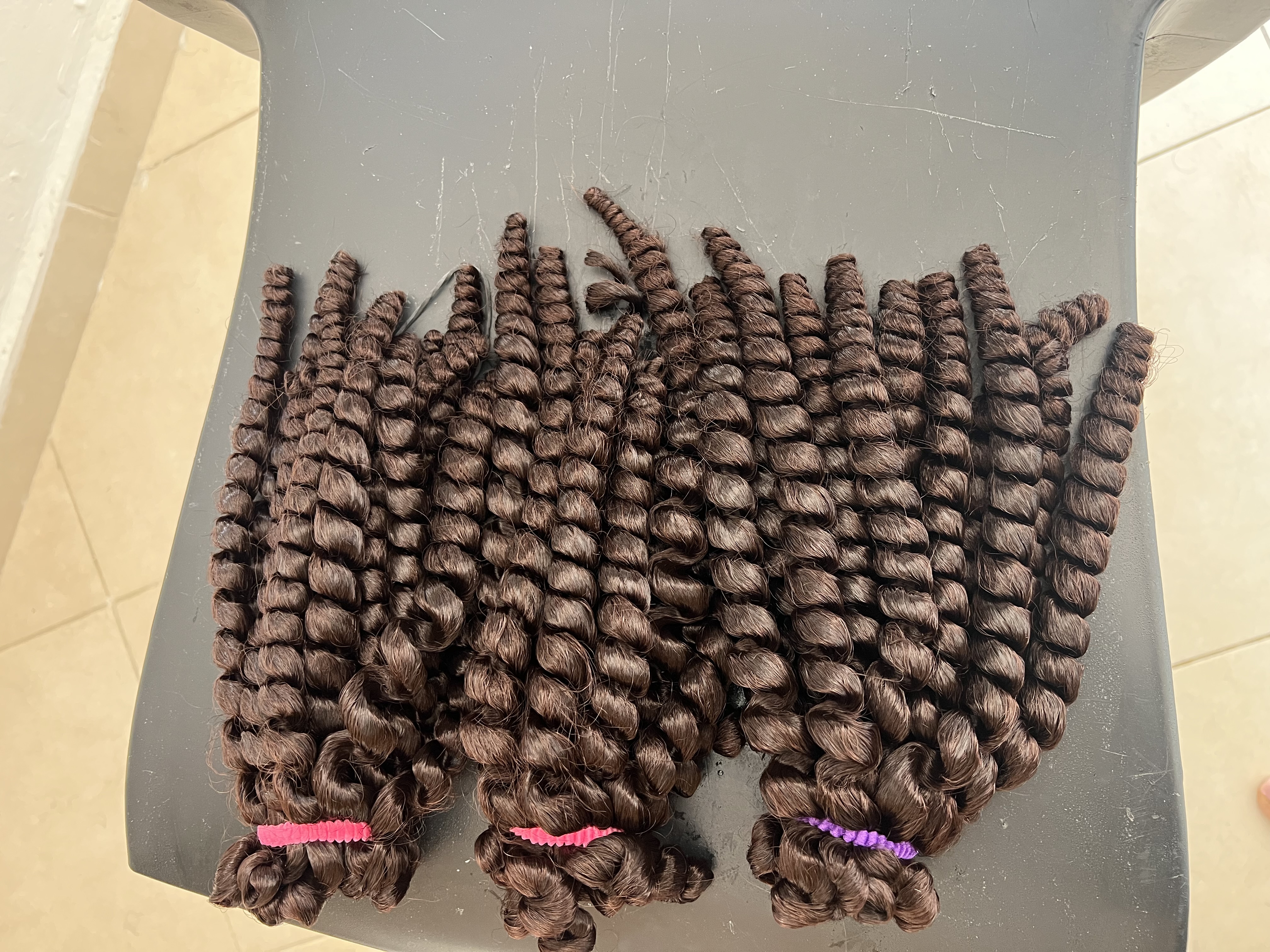 Confection d’extensions capillaires - image 4